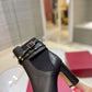VALENTINO GARAVANI ROCKSTUD GRAINY CALFSKIN ANKLE BOOT BLACK 3W2S0P62VCE 0NO