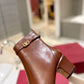 VALENTINO GARAVANI TAN GO ANKLE BOOT IN CALFSKIN LEATHER BROWN