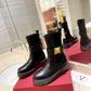 VALENTINO GARAVANI ONE STUD BEATLE BOOT IN CALFSKIN BLACK