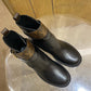 LV DISCOVERY FLAT ANKLE BOOT BLACK 1A868L