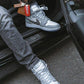 Designer Blue White Jordan 1 High Q ( Customs And Box ), Jordan 1 Sneakers Active
