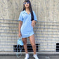 Designer Blue White Jordan 1 High Q ( Customs And Box ), Jordan 1 Sneakers Active