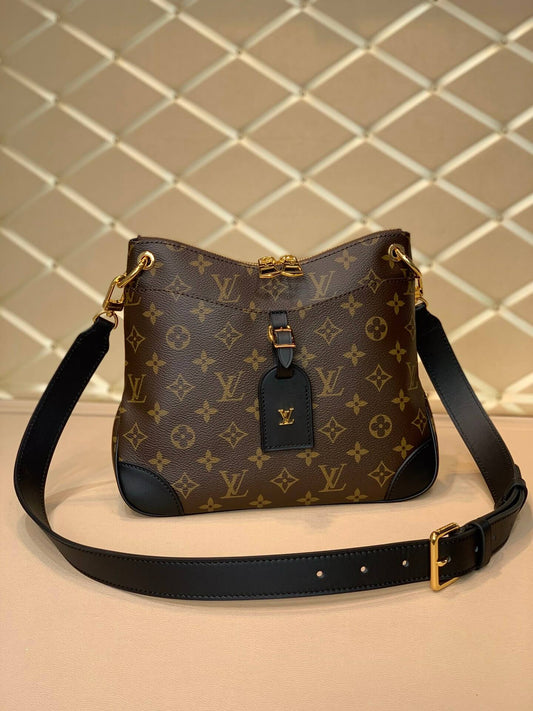 M45353 ODÉON PM monogram black shoulder bag cross body bags 28CM
