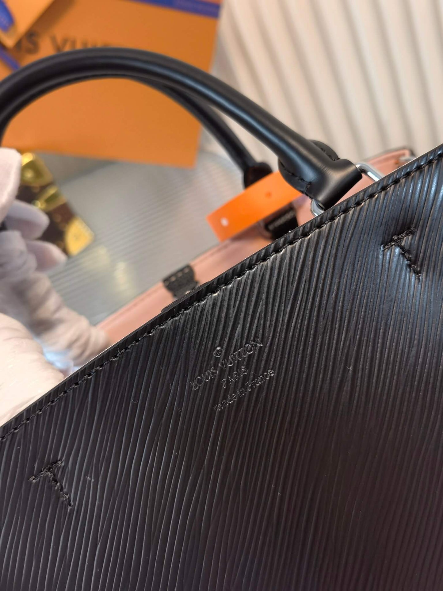 M59953 Marelle Tote MM Black hanbag free shipping