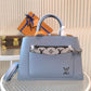 M59953 Marelle Tote MM Blue hanbag for summer free shipping