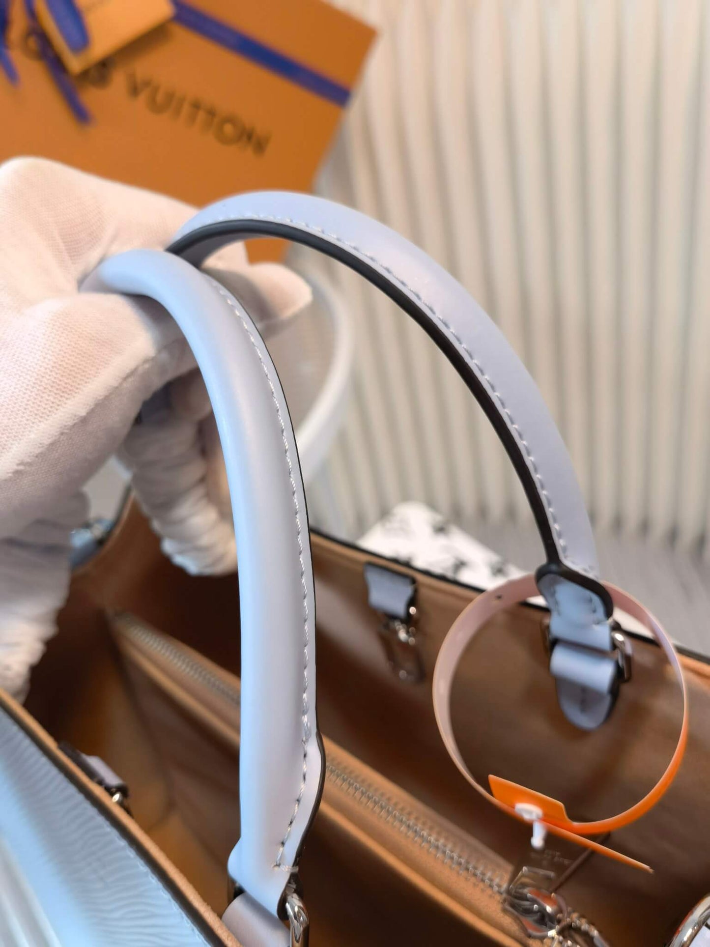 M59953 Marelle Tote MM Blue hanbag for summer free shipping