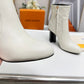 LV SILHOUETTE ANKLE BOOT WHITE