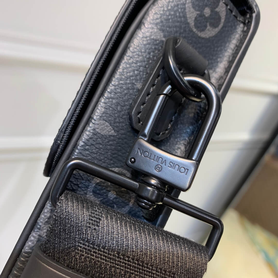 M20835 S Lock Briefcase Taurillon Monogram 39cm briefcase blue