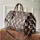 M20864 KEEPALL BANDOULIÈRE 50 Monogram Chess brown