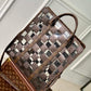 M20866 SAC PLAT Monogram Chess 36cm brown