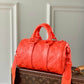 M20900 KEEPALL BANDOULIÈRE 25 Embossing red