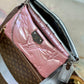 M21056 MAXI MULTI POCHETTE ACCESSOIRES 34CM Pillow Silver / Pale Pink