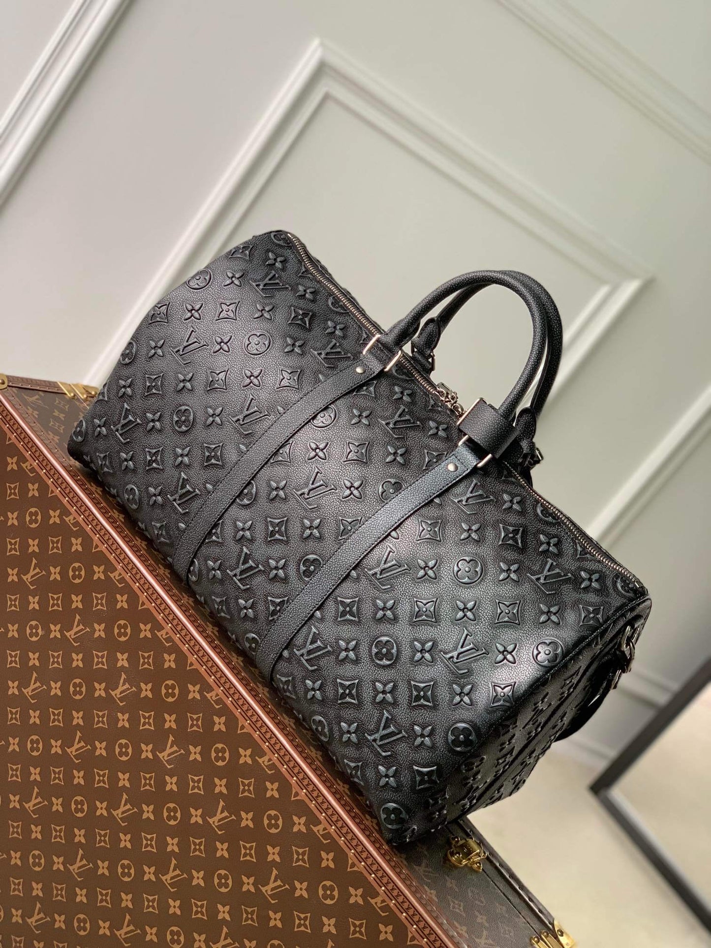 M21375 KEEPALL BANDOULIÈRE 50 Monogram black