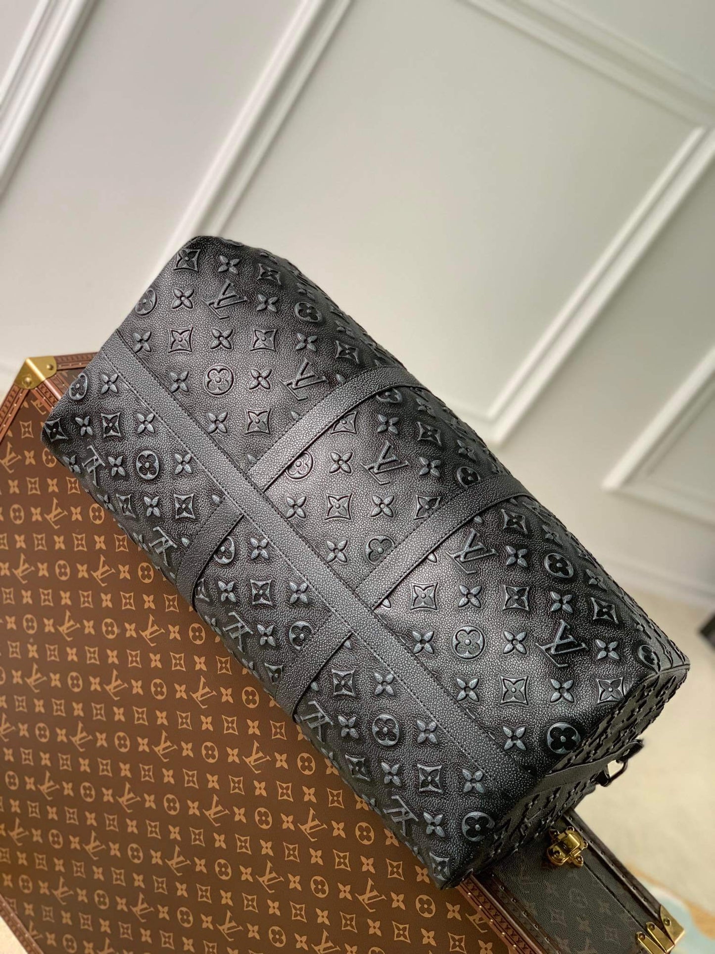 M21375 KEEPALL BANDOULIÈRE 50 Monogram black