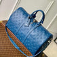 M21375 KEEPALL BANDOULIÈRE 50 Monogram dark blue