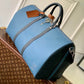 M21377 KEEPALL BANDOULIÈRE 50 Travel bag Denim Blue