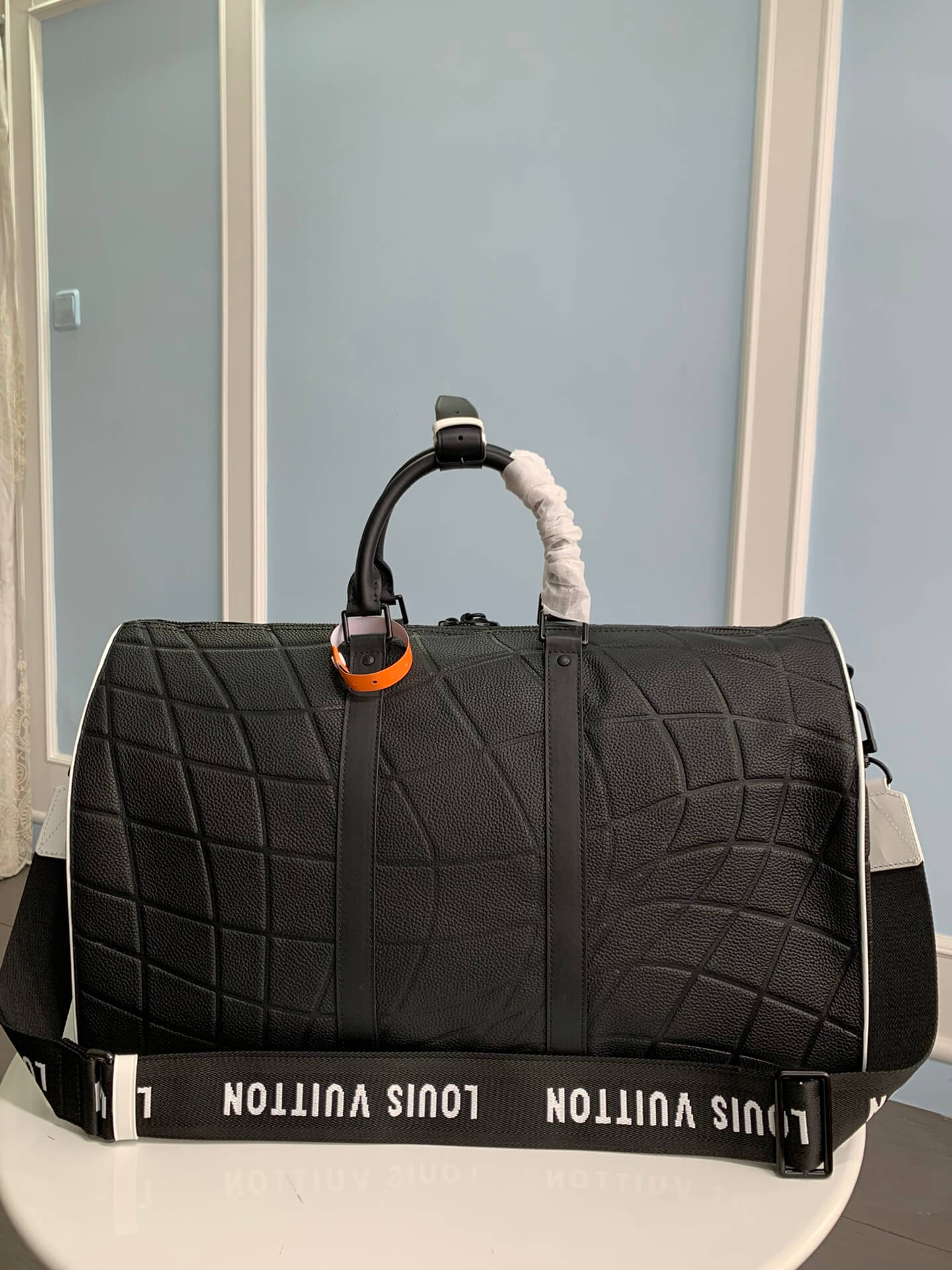 M21382 KEEPALL BANDOULIÈRE 50 Monogram Shadow black