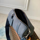 M21438 CITY KEEPALL Damier Distorted 27CM blue