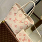 M21579 Neverfull MM Monogram light apricot 31cm