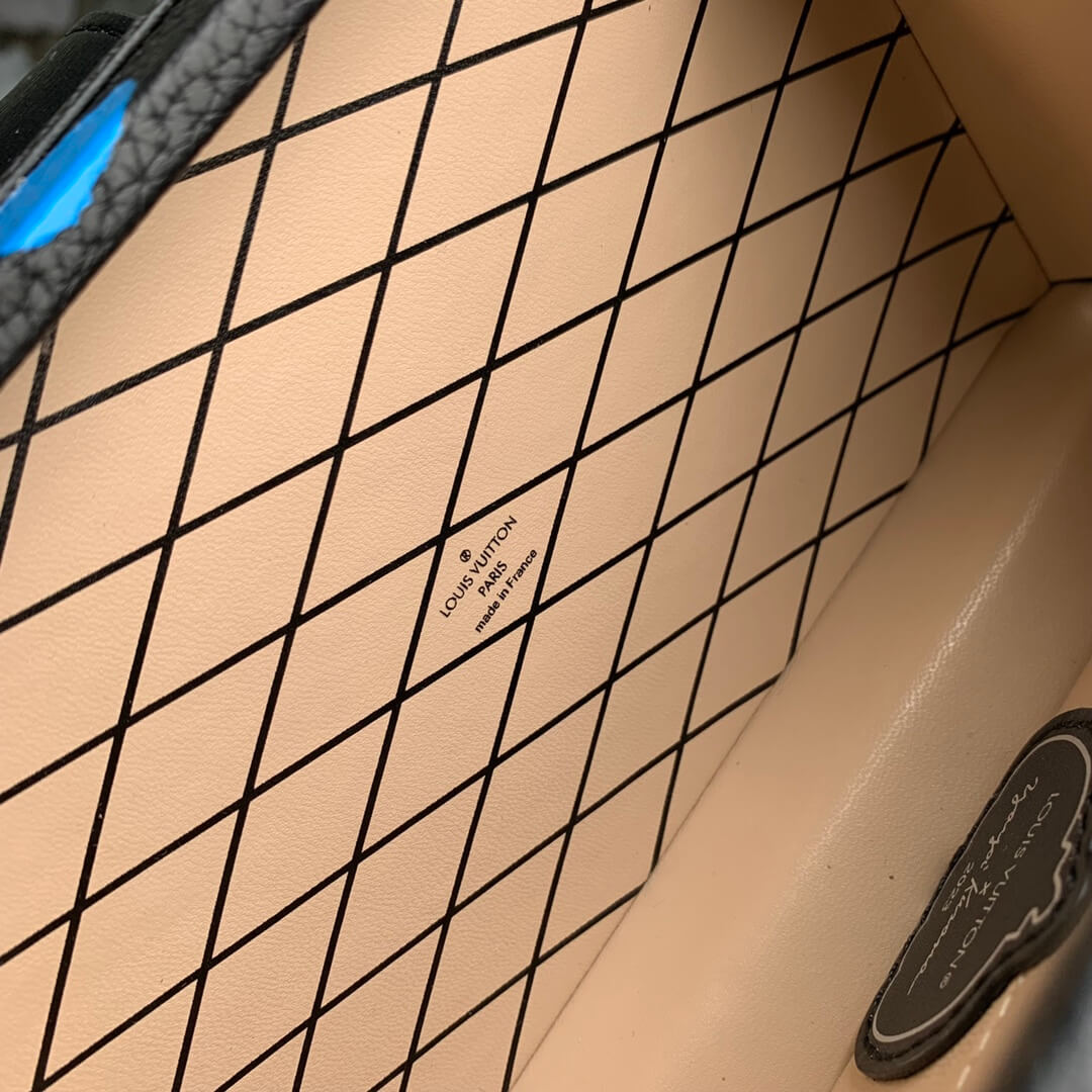 M21621 LU x YK Petite Malle 20cm Black COWHIDE/ REAL LEATHER