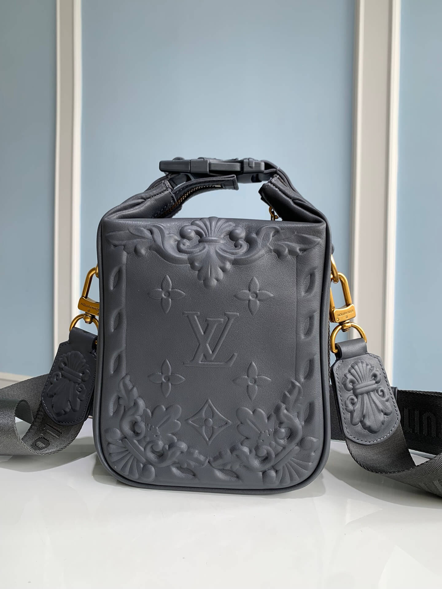 M21812 Cruiser Messenger Sac Plat 16.5CM iron gray