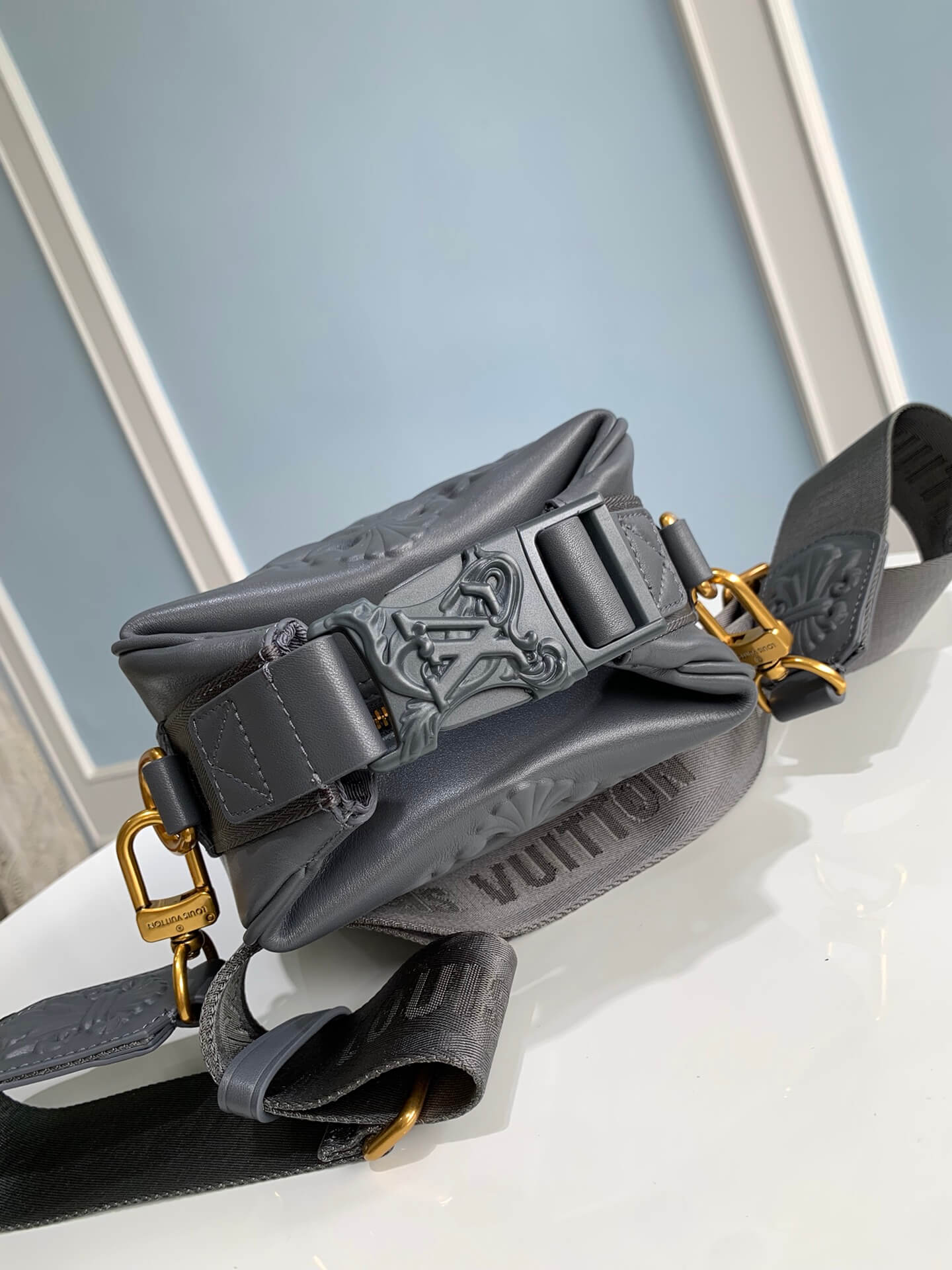 M21812 Cruiser Messenger Sac Plat 16.5CM iron gray