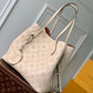 M21850 Blossom MM Handbag 30cm milk white neverfull