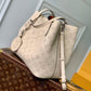 M21850 Blossom MM Handbag 30cm milk white neverfull