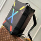 M30337 SOFT TRUNK PM 26cm Black Taïga Rainbow Backpack