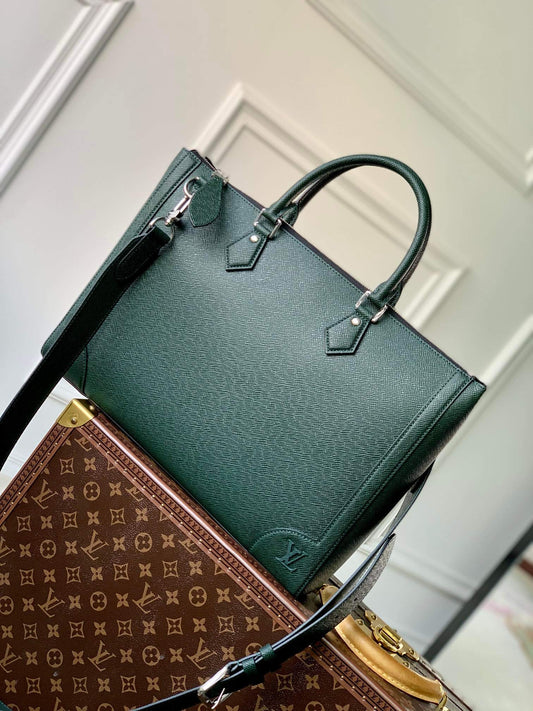 M30810 SLIM BRIEFCASE briefcase Taïga 40CM green