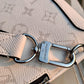 M30936 Duo Sling Bag 20cm white Monogram bumbag