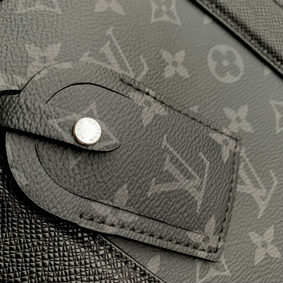 M30937 Weekend Tote NM 43CM Monogram Eclipse coated canvas black