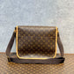 M40105 Sac Plat GM 34CM monogram yellow