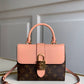 M44080 Locky BB Handbag shoulder bag cross body bags pink calfskin Monogram
