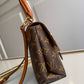 M44654 Locky BB Handbag shoulder bag cross body bags Caramel calfskin Monogram