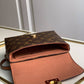 M44654 Locky BB Handbag shoulder bag cross body bags Caramel calfskin Monogram