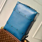 M44752 SOFT TRUNK PM 26cm Monogram Blue water ripple
