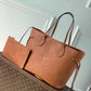 M45684 NEVERFULL MM brown embossed Monogram Empreinte 32cm