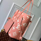 M45686 Neverfull MM Monogram Empreinte Rose Pink