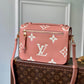 M45773 Pochette Metis Monogram Empreinte 25cm Rose Pink