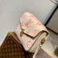 M45773 POCHETTE MÉTIS SHOULDER CROSS BODY BAGS White pink print 25cm