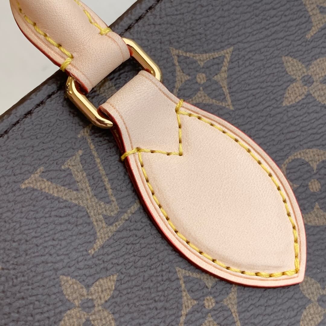 m45848 SAC PLAT PM MONOGRAM 30cm INSIDE red