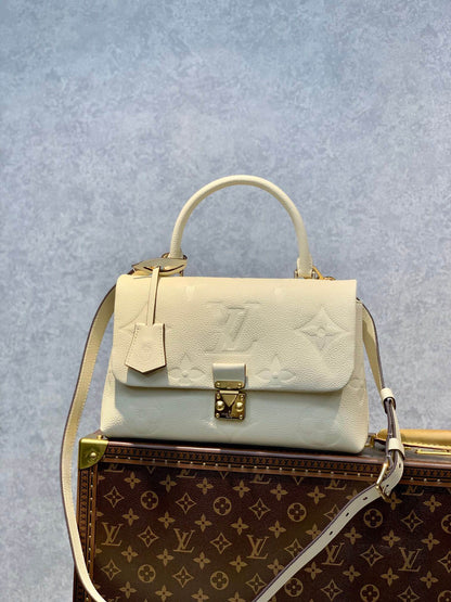 M45976 Madeleine 24cm/BB 30cm/MM Monogram Empreinte white Handbag