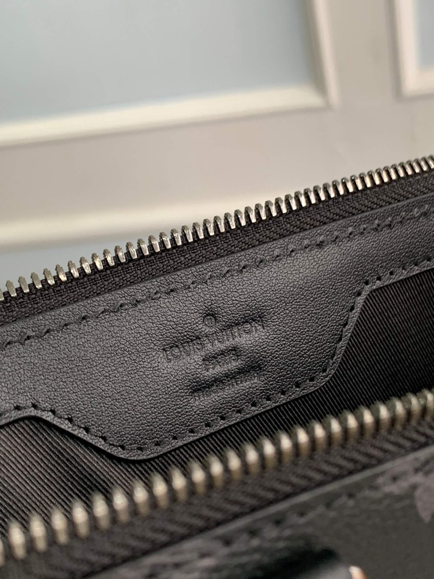 M46098 SAC PLAT PM Handbag Monogram Chess 26cm black