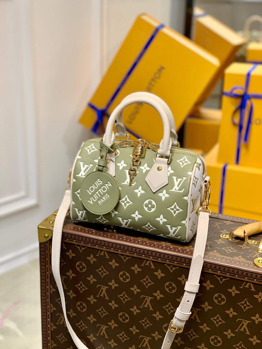 M46118 Speedy Bandoulière 20 Monogram Empreinte green