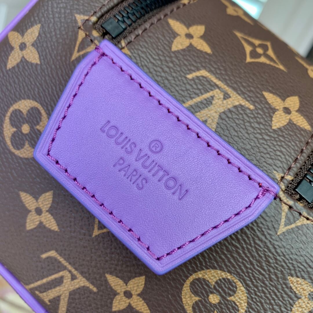 M46253 Dopp Kit Monogram Macassar purple 28cm