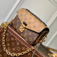 M46279 POCHETTE METIS EAST WEST yellow monogram