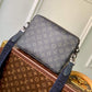M46340 TRIO MESSENGER Damier Spray 25CM blue