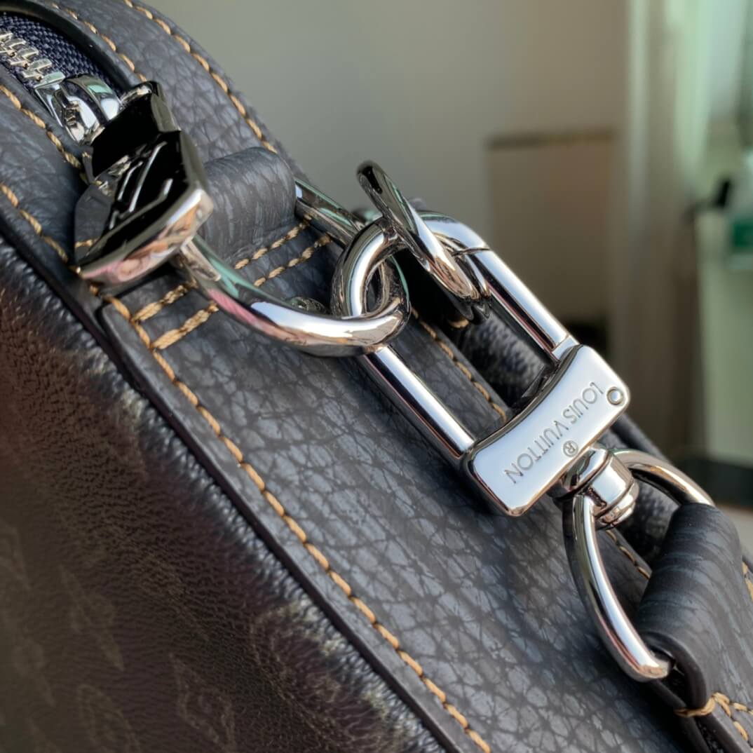 M46340 TRIO MESSENGER Damier Spray 25CM blue