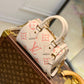 M46397 Speedy Bandoulière 20 Monogram Empreinte apricot